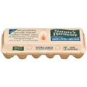 Nature's Harmony: Farm Fresh Extra Large Grade A 12 Ct Eggs, 27 oz