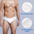thumbnail image 3 of 10 pieces of cotton disposable underwear, disposable and portable, pure cotton underwear, men's portable when going out, 3 of 5