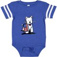 thumbnail image 3 of Inktastic US Flag Westie Boys or Girls Baby Bodysuit, 3 of 5