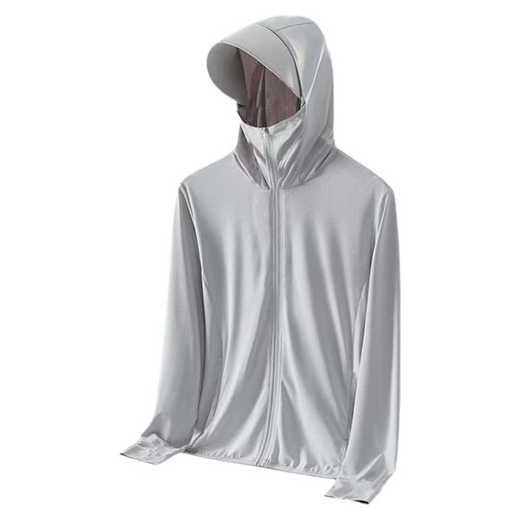 SHIXIAOO Men's Lightweight Anorak Jacket Sun Windproof Loose Fit Casual Outerwear for All Seasons J Cole Apparel Loose Fit Insulated Reflective Coat and Bibs Hooded Windbreaker Men Heavy Jackets for