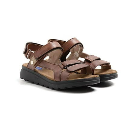 Wolky Womens Active Sandals 11 Cognac Vegi Leather