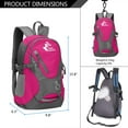 thumbnail image 4 of Small Size Daypack 20L Cycling Hiking Backpack Water Resistant Travel Backpack Lightweight, 4 of 6