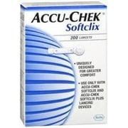 LANCETS SOFTCLIX 100, Individual lancets that fit inside a Softclix lancet device By Accu Chek