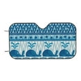 thumbnail image 6 of Lsque Sea Underwater Animals Car Windshield Sun Shade | Accordion Folding Style Auto Shade for Car Truck SUV Van | Blocks UV Rays Sun Visor Protector | Small, 6 of 7