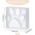 thumbnail image 2 of 1pc Handmade Soap Stamp Paw Print Acrylic Soap Stamp Letter Soap Chapter Embossing Stamp Mini Seal for Soap Clay Biscuits Gummies Arts Crafts Making Projects DIY Gift, 2 of 7