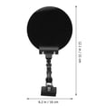thumbnail image 2 of WHAMVOX Welder Mask 1Pcs with Auto Darkening Lens for Men and Women Eye and Face Protection in Black Round Shape, 2 of 8