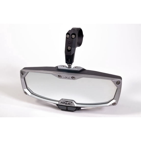 Seizmik 18019 Halo-RA LED Rearview Mirror with Cast Aluminum Bezel - 1.75in. Round Tube