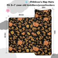thumbnail image 5 of Pioneer Flower Floral Print Pattern Teens Toddler Nap Mat with Pillow, Sleeping Mat Bag for Preschool Daycare 50"x20", 5 of 6