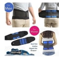 thumbnail image 3 of Adjustable Double Pull Lumbar Support Lower Brace Pain Relief Waist Unisex,XL, 3 of 4