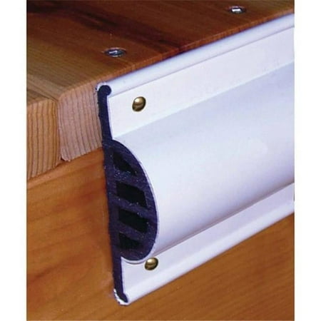 UPC: 0040011143099 | Taylor Made 46013 Dock Pro 10 in. White Vinyl Commercial Grade Side Gard Dock Edging