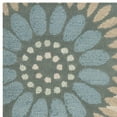 thumbnail image 4 of SAFAVIEH Jardin Dorothea Floral Wool Area Rug, Grey/Blue, 2' x 3', 4 of 6