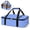 Stripes, variant on Insulated Casserole Carrier,Lasagna Lugger Tote Keeps Food Hot or Cold,Thermal Lunch Bag Warmer & Cooler Carrier Bag,Portable Tote Bag Fits 9" x 13" Baking Dish for Picnic and Cookouts- Grey