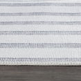 thumbnail image 3 of World Rug Gallery Modern Contemporary Lines Machine Washable 10'x14' Ivory Area Rug, 3 of 9