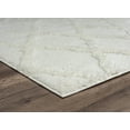 thumbnail image 3 of United Weavers Queensland Cinzia Geometric Shag Area Rug, White, 6' 6" x 9' 2", 3 of 6