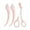 B, variant on HKEJIAOI Teen Girl Gifts 2PCS Eyebrow Trimmers Scissors with Comb Professionals Precision Eyebrow Comb Scissors Set Small Eye Brow Razors Eyebrow Trimming Scissors Eyebrow Grooming Kit