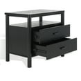 thumbnail image 6 of SAFAVIEH Couture Jaylessa Modern Nightstand with 2 Drawers, Black, 6 of 15