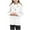 White, variant on felwors Rain Jacket for Tween Girls Waterproof Hooded Raincoats Full Zip Lightweight Windbreaker Striped Lined Hoodie Windproof Coat Dark Gray, 10-11 Years