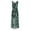 Green, variant on Bidobibo Womens Summer Maxi Dresses Tropical Print Beach Dresses V-Neck Sleeveless High Waist Lace up Flowy Long Dress Holiday Sundress