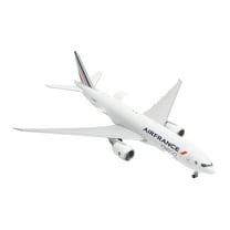 Boeing 777F Commercial Aircraft "Air France Cargo" White with Red & Blue Striped Tail 1/400 Diecast Model Airplane by GeminiJets