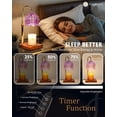 thumbnail image 6 of Funistree Candle Warmer Lamp, Candle Warmer with Timer and Dimmer, Electric Candle Melting Lamp for Jar Candles, Gifts for Mom Girlfriend Home Decor Christmas, 6 of 6