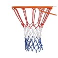 thumbnail image 1 of Red de baloncesto de repuesto resistente, calidad profesional en la cancha 2021, se adapta al borde estándar interior y exterior, antilátigo para todo tipo de clima, 12 bucles (roj, 1 of 4