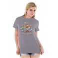 thumbnail image 5 of Smurfs Take Care Of Each Other Women's Graphic T Shirt Tees Brisco Brands S, 5 of 5