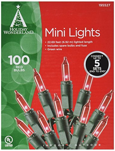 12 ea Holiday 40847-88A 100 Ct Multi w White Cord LED Mini Christmas Light Sets