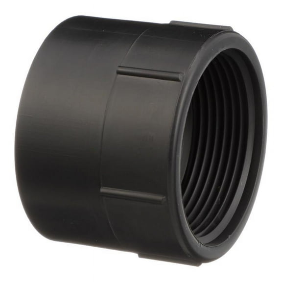 Charlotte Pipe 1-1/2 in. Hub X 1-1/2 in. D FPT ABS Adapter, Each