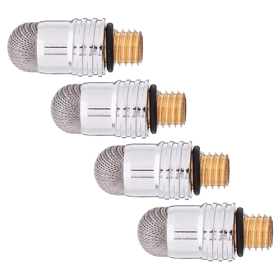 FRCOLOR 4 Pcs Replacement Stylus Tips Mesh Capacitive Silver