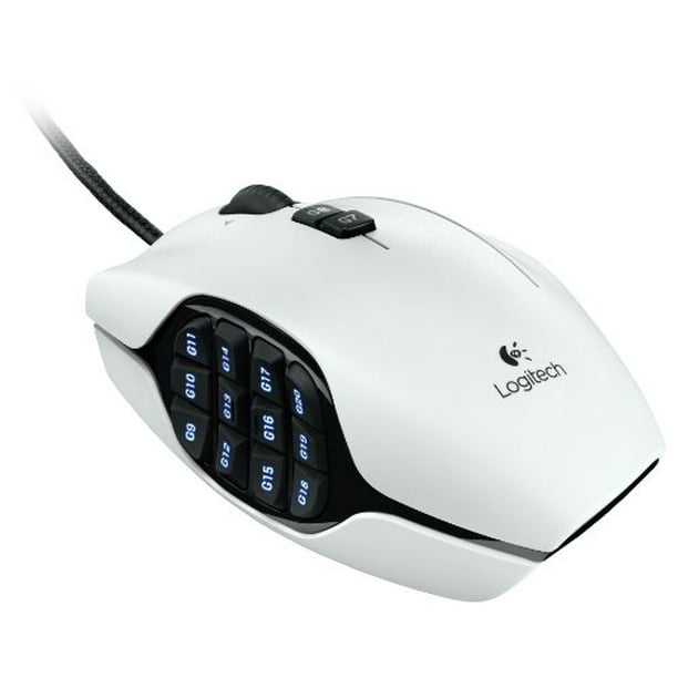 Logitech G600 Mmo Gaming Mouse White Walmart Com Walmart Com