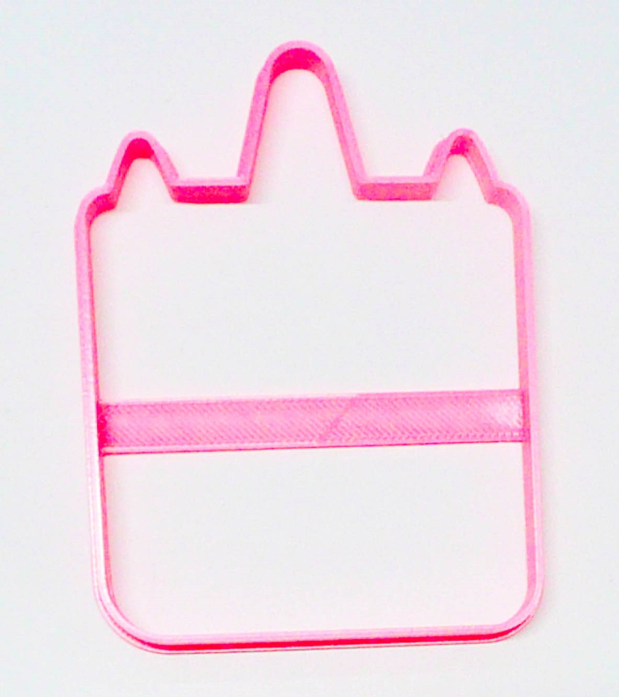 NUMBER ONE 1 WITH UNICORN HORN OUTLINE FIRST 1ST COOKIE CUTTER USA PR3245