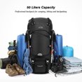 thumbnail image 2 of Mochila HOMIEE Mochila 50L Bolsa de Escalada de Gran Capacidad para Hombres Mujeres para Senderismo Ciclismo Ehuebsd Para Estrenar, 2 of 7