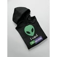 thumbnail image 3 of I Want To Believe! Hoodie Women -GoatDeals Designs, Female Large, 3 of 4