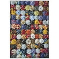 thumbnail image 5 of SAFAVIEH Aztec Nikeisha Abstract Dots Area Rug, Red/Multi, 8' x 10', 5 of 5