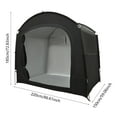 thumbnail image 2 of Bike Storage Tent Shed, Outdoor Portable Bicycle Storage Tent with 210D Oxford Cloth Waterproof for 3-4 Bikes, Portable Garage Storage Shed Bike Covers Shelter for Bicycles, Motorcycle, 2 of 18