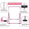 thumbnail image 5 of Gymnastic Bars for Kids with Mat, Adjustable Height Folding Gymnastic Training Kip Bar, Junior Expandable Horizontal Monkey Bar for Home, 5 of 7