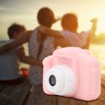 thumbnail image 4 of Cámara de vídeo digital Zhivalor para niños lente dual pantalla HD videocámara de juguete 12 MP rosa, 4 of 8