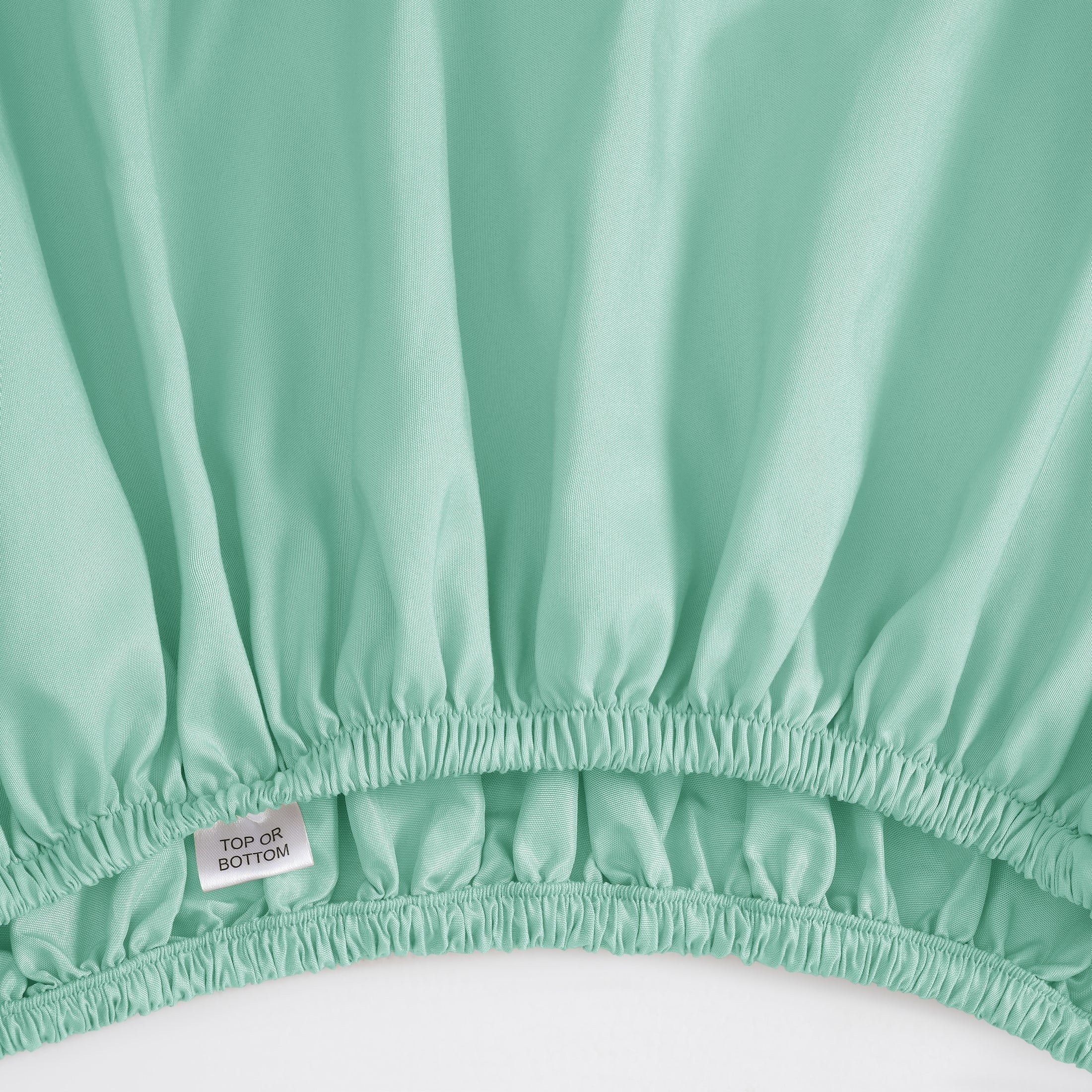 Mainstays Super Soft Brushed Microfiber Bed Sheet Set, Green Mint, Twin-XL, 3 Piece
