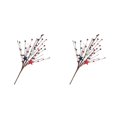 thumbnail image 1 of Naiovety Ramas de flores de apariencia realista para decoración de habitaciones ramas de flores falsas de látex de bajo mantenimiento WF786B WF786B 2piezas, 1 of 6