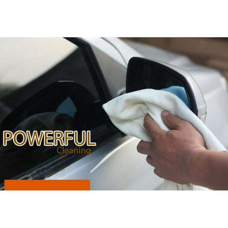 Natural Chamois Leather Car Cleaning Cloth Wash Suede Absorbent Quick Dry  Towel,40cm*50cm