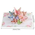 thumbnail image 3 of Garden Up Card Up Card Cards Fly Out Effect Elegant 3D Flower Greeting Card For Day, 3 of 8
