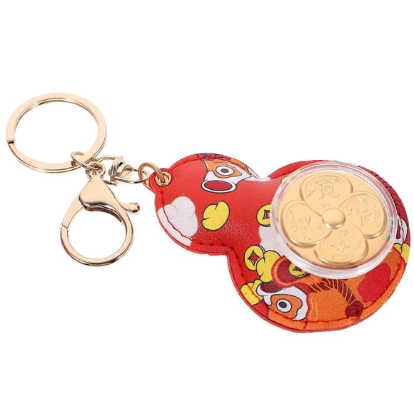 Guan Key Chain Charm with Durable Metal Material for Home Decor and Bag Accessories 2 Inch