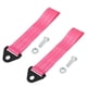 thumbnail image 1 of 2uds Universal Auto Remolque Gancho Parachoques Remolque Cinturón Correa Rosa, 1 of 1