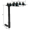 thumbnail image 6 of Danolapsi 2 Bike Rack Hitch Mount Foldable Bike Rack for Car Hitch,Steel Car Bike Rack for SUV,Bicycle Car Racks with Hitch Tightener,Straps,Bike Carrier Rack Hitch,Easy to Assemble & Use, 6 of 8