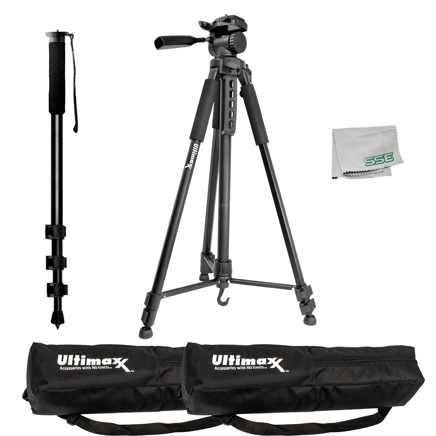 Adjustable Height 16.5-21.5cm Camera & Photo Pocket 5-Mode Adjustable Desktop Tripod Mount with 1/4 inch Screw for DSLR & Digital Cameras