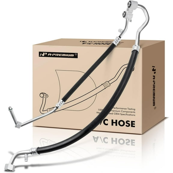 A-Premium A/C Manifold Suction and Discharge Hose Assembly Compatible with Chevrolet GMC C1500 C2500 C3500 K1500 K2500 K3500 1994 V8 5.0L 5.7L