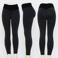 thumbnail image 3 of Pantalones de yoga de cintura para mujer, pantalones deportivos, pantalones de entrenamiento, mallas de gimnasio, medias L Baoblaze  Leggings de entrenamiento de cintura alta, 3 of 6