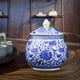 thumbnail image 5 of Tarro de jengibre de , florero decorativo, almacenamiento de té, tarro de tradicional, centro de mesa para restaurante, , estilo B Soledad Tarro de jengibre de cerámica, 5 of 8