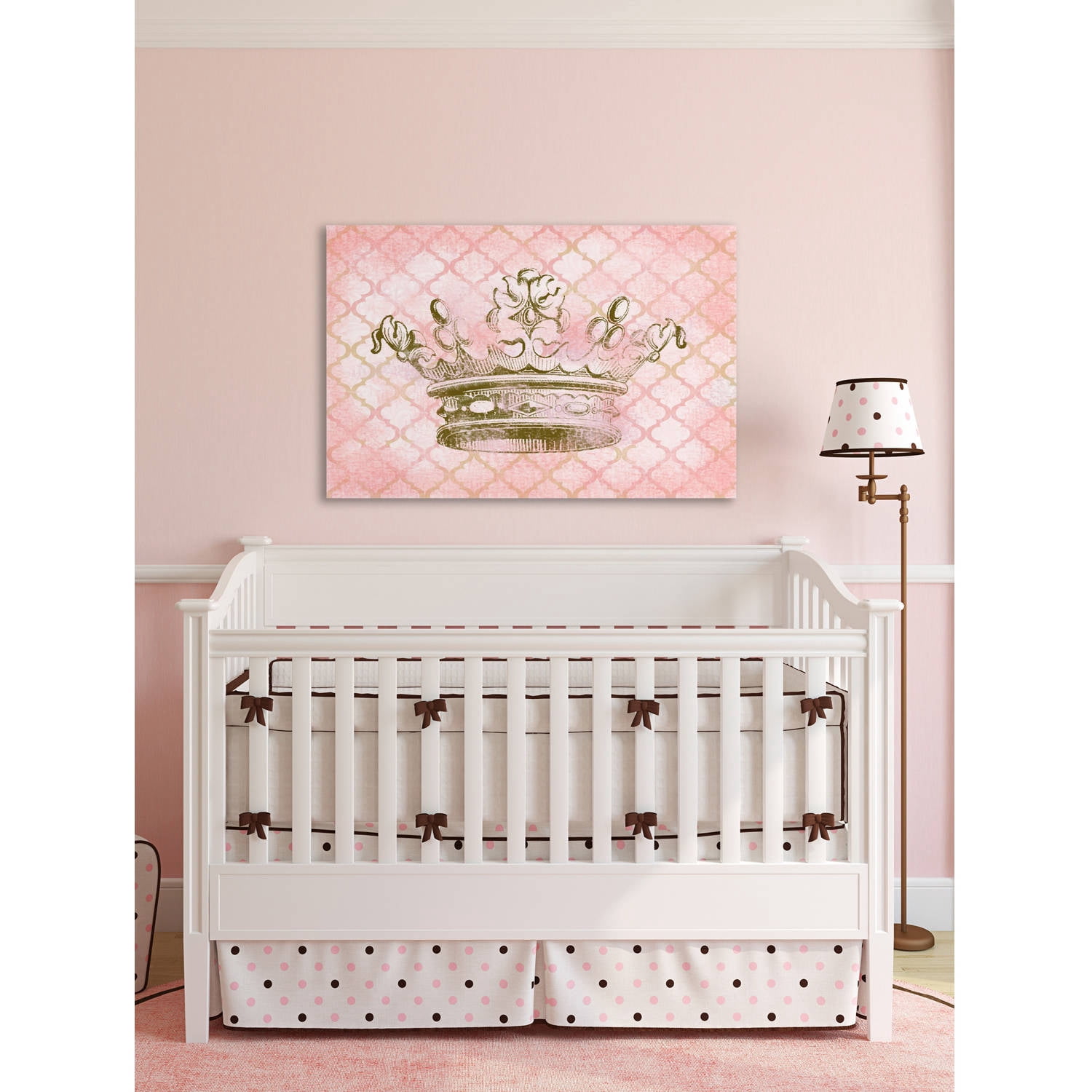 Marmont Hill Crown Trellis Painting on Wrapped Canvas