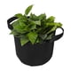 thumbnail image 5 of Black Plants Growing Bag Vegetable Flower Aeration Planting Pot Container (5 Gallon 25 x 30cm), 5 of 5
